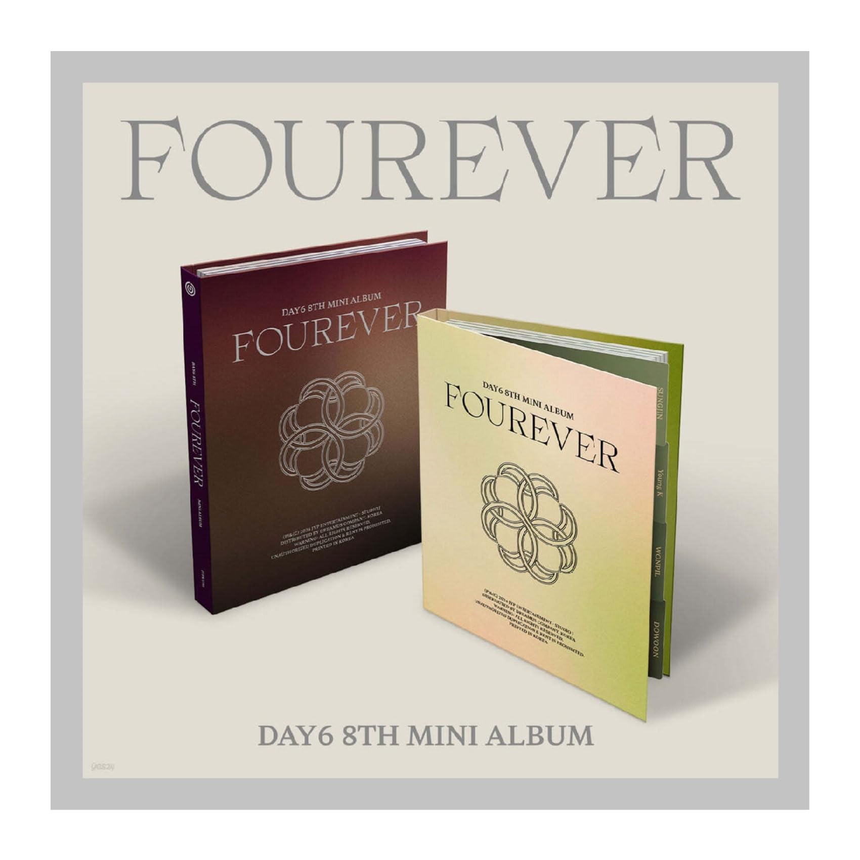 DREAMUS DAY6 FOUREVER 8th Mini Album (Standard Light Green Version)
