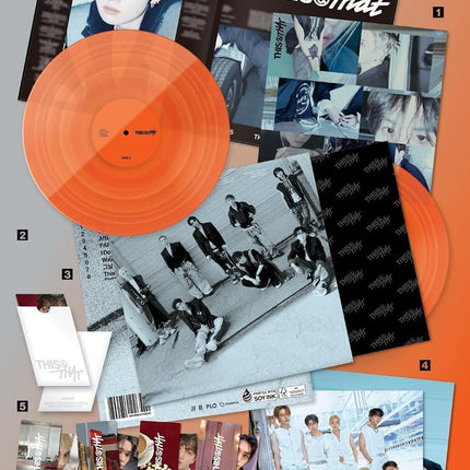 Stray Kids THIS & THAT LP Vinyl — album jacket and vinyl record detail, factory sealed