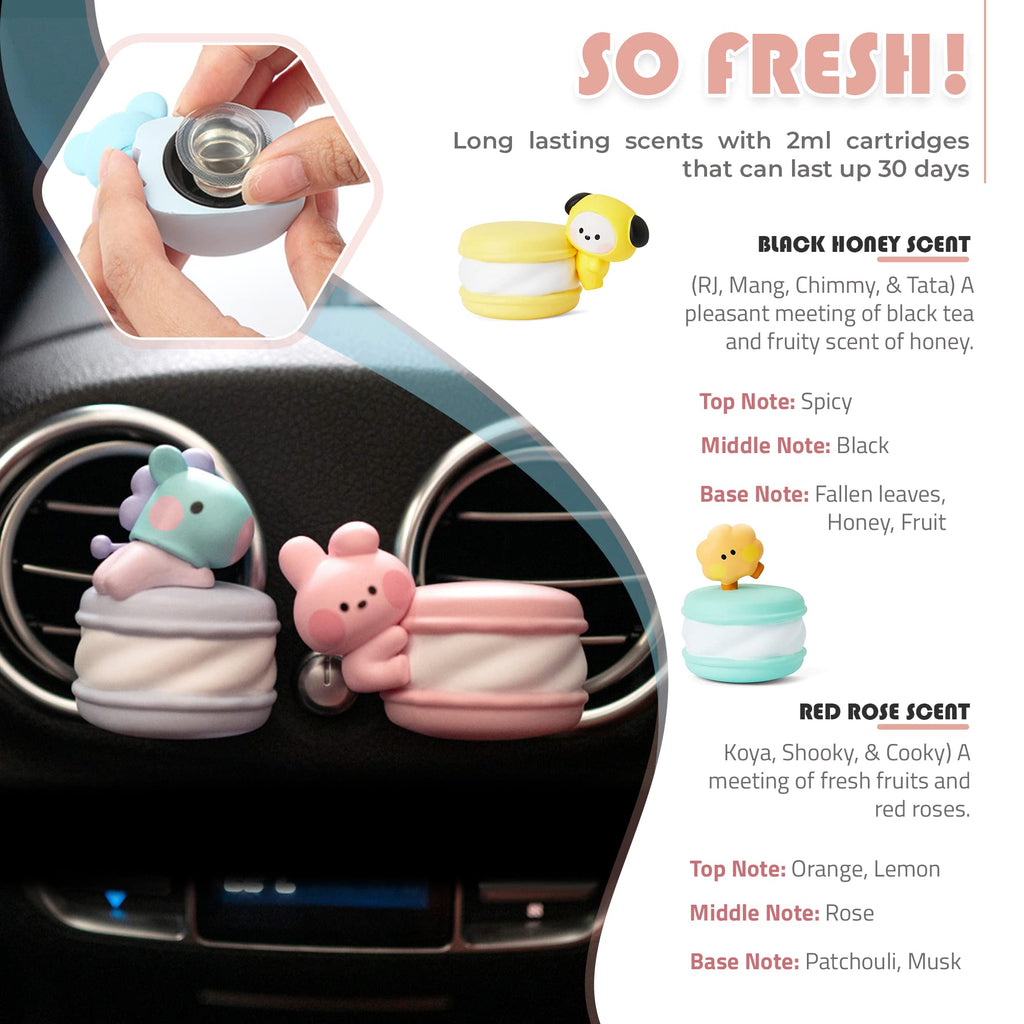 BT21 TATA  Character Inspired by BTS Car Air Fresheners