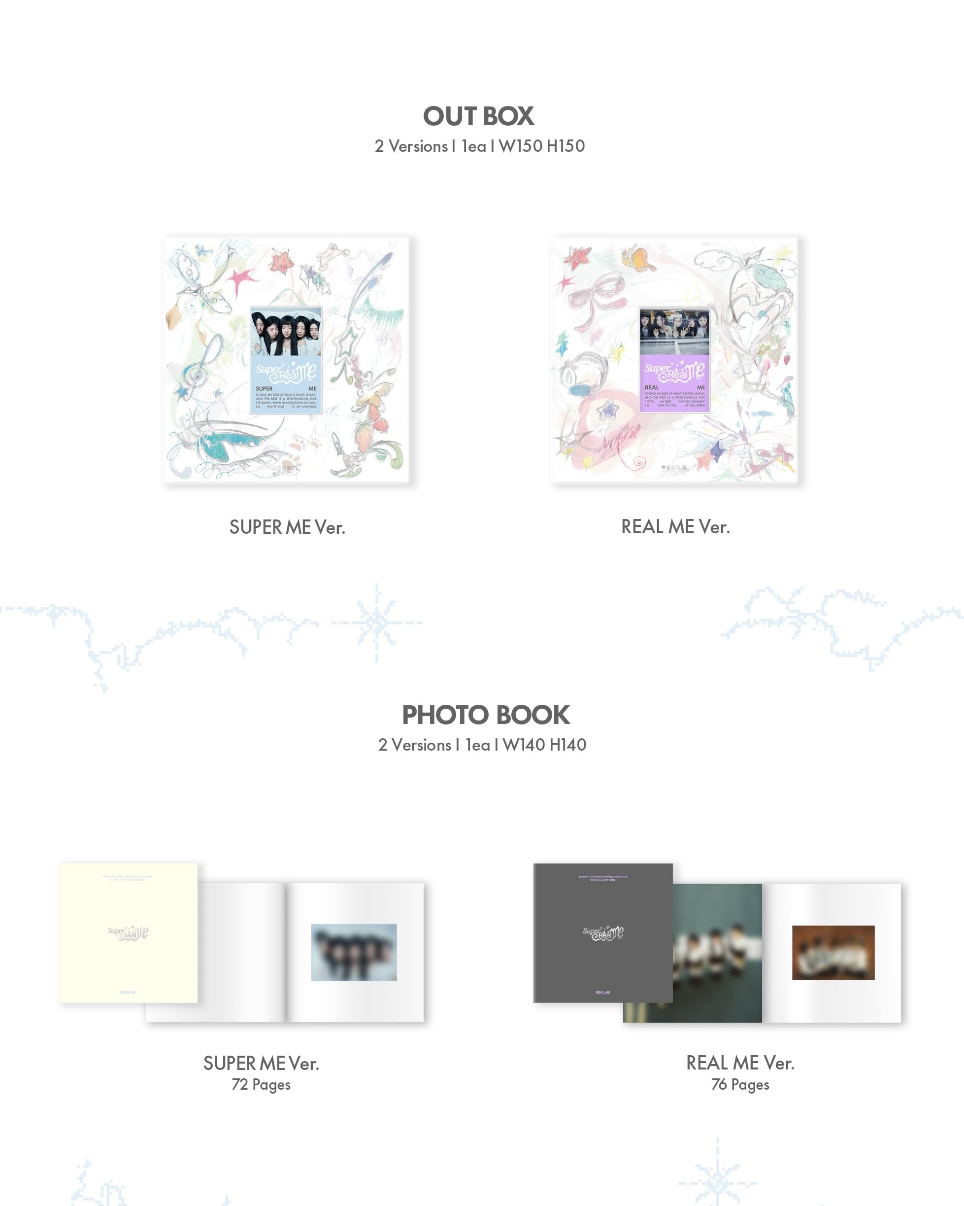 ILLIT - Super Real Me 1st Mini Album (Super Me Ver.)