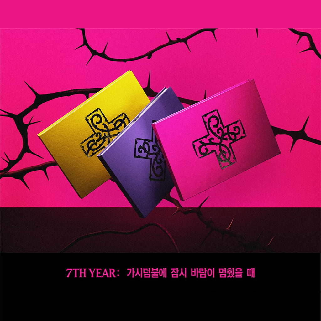 TXT 7th Year: A Moment of Stillness in the Thorns 8th Mini Album (Random Ver.)