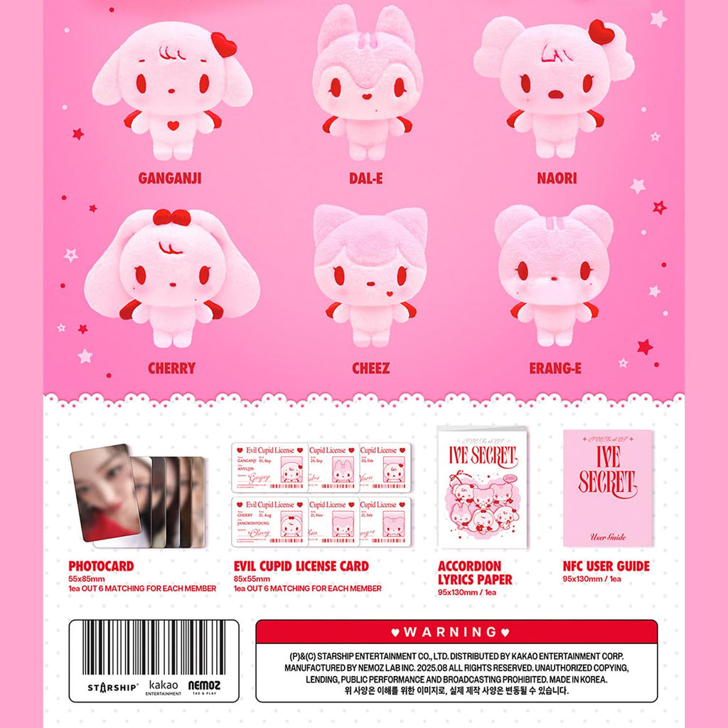 IVE - THE 4th EP [IVE SECRET] (EVIL CUPID Ver. PLATFORM / Random)