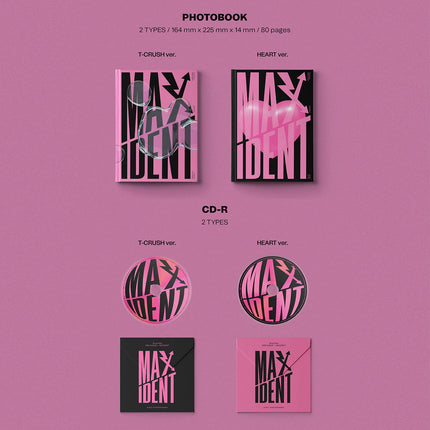 Stray Kids Maxident Photobook Ver. — member photocard and sticker detail