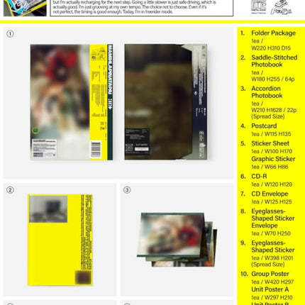 ILLIT MAMIHLAPINATAPAI 4th Mini Album Standard 3 Version Set(GRWM+IT'S ME+FREE RIDER)