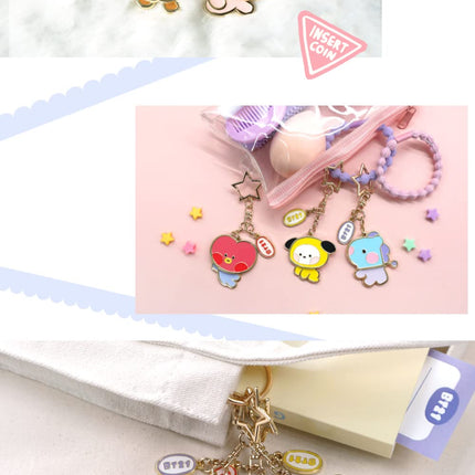 BT21 TATA minini Metal Yurayura Keychain — Last Stock