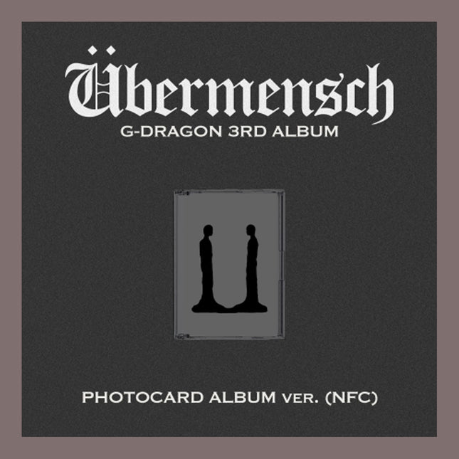 G-Dragon 3rd Album Übermensch Photocard Album Ver. NFC edition