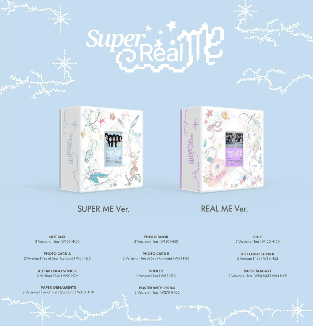 ILLIT - Super Real Me 1st Mini Album (Super Me Ver.)