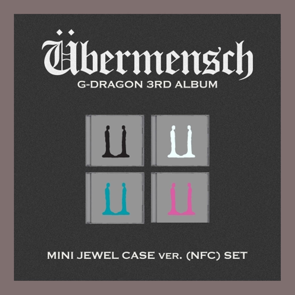 G-DRAGON ÜBERMENSCH 3rd Album UBERMENSCH (MINI JEWEL Ver. Random - NFC)
