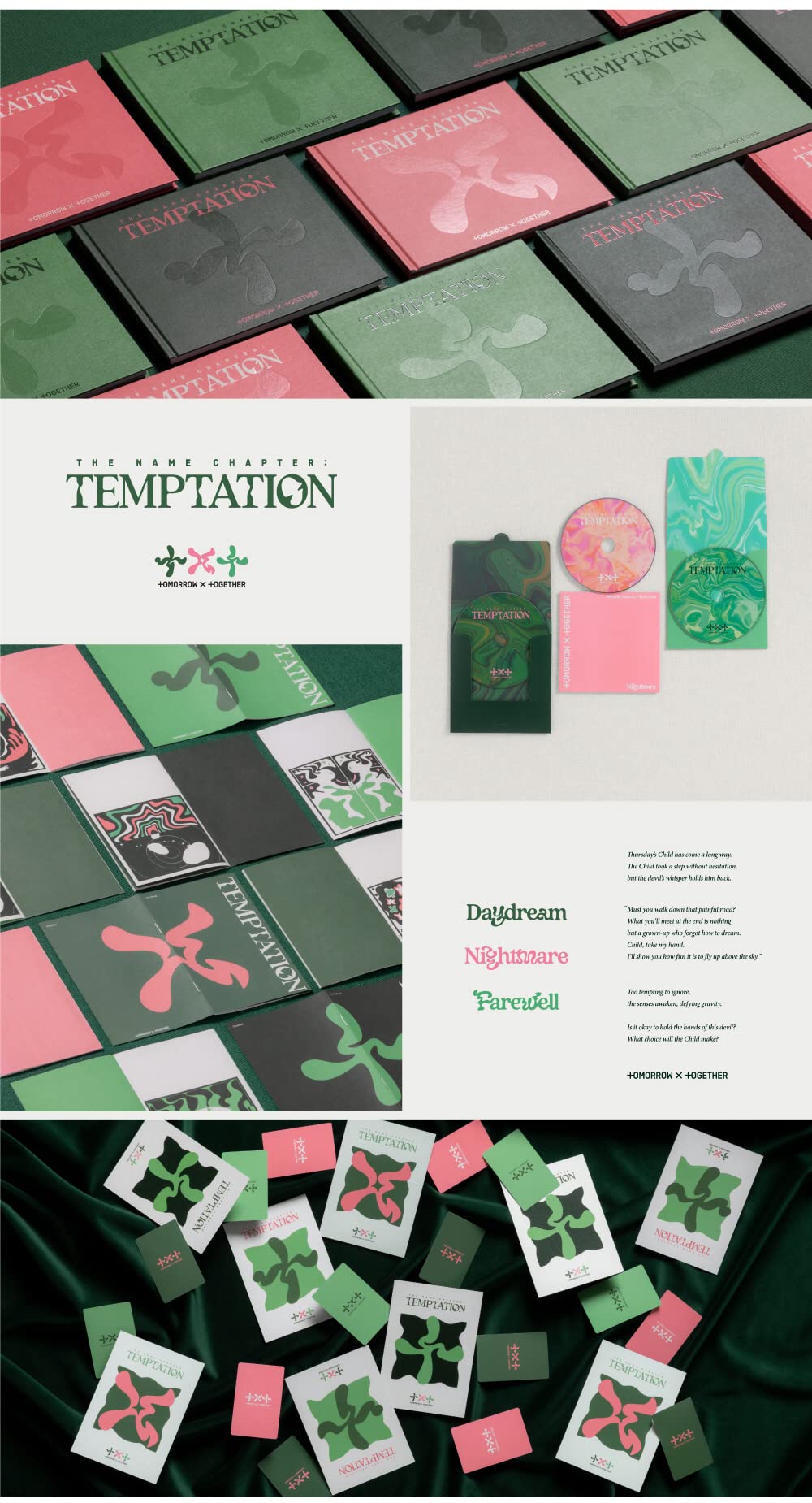 Tomorrow X Together TXT - The Name Chapter : Temptation Album (Random ver.)