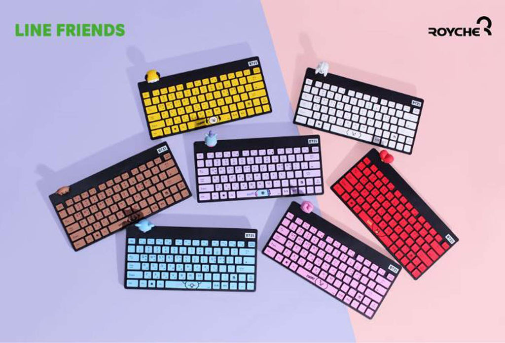 BT21 Royche RJ Keyboard (Bluetooth Not Supported)