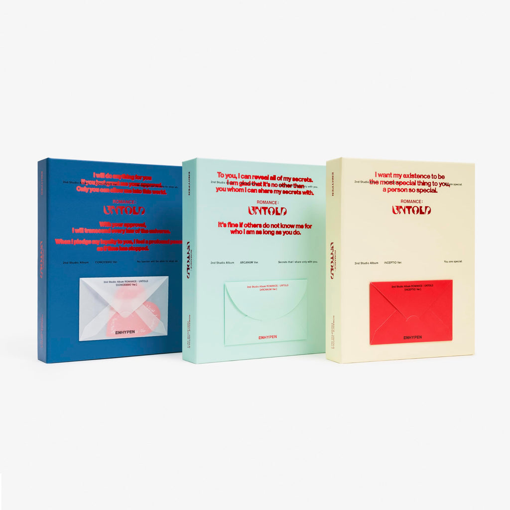 enhypen romance untold 3 version set