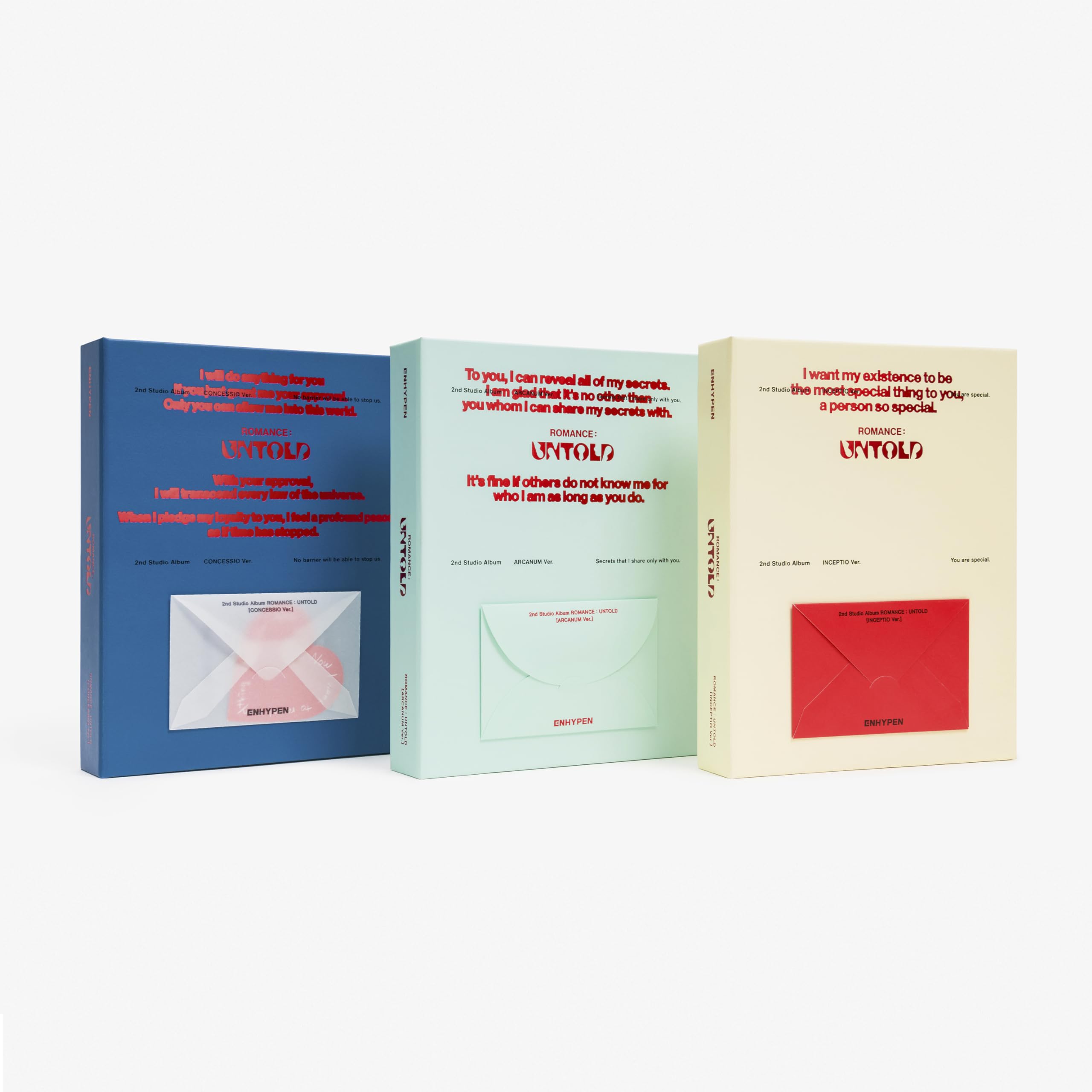 enhypen romance untold 3 version set