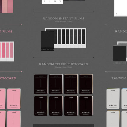 BLACKPINK BORN PINK 2nd Album BOX SET Version  (Random)
