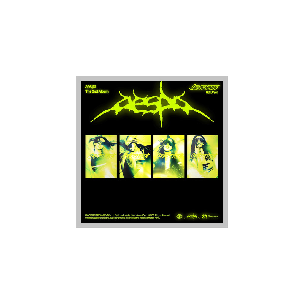 Aespa LEMONADE 2nd Album  (ACID Set : Karina+Winter+Giselle+NingNing)