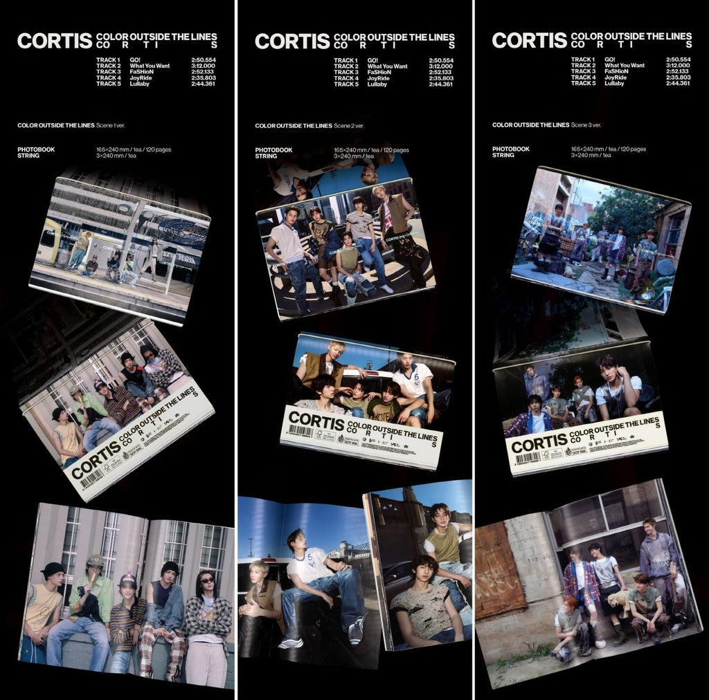 Cortis – 1st EP Color Outside The Lines CD (Random Ver.)