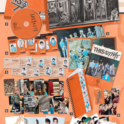 Stray Kids THIS & THAT — THAT Ver. front cover, 10th mini album official album