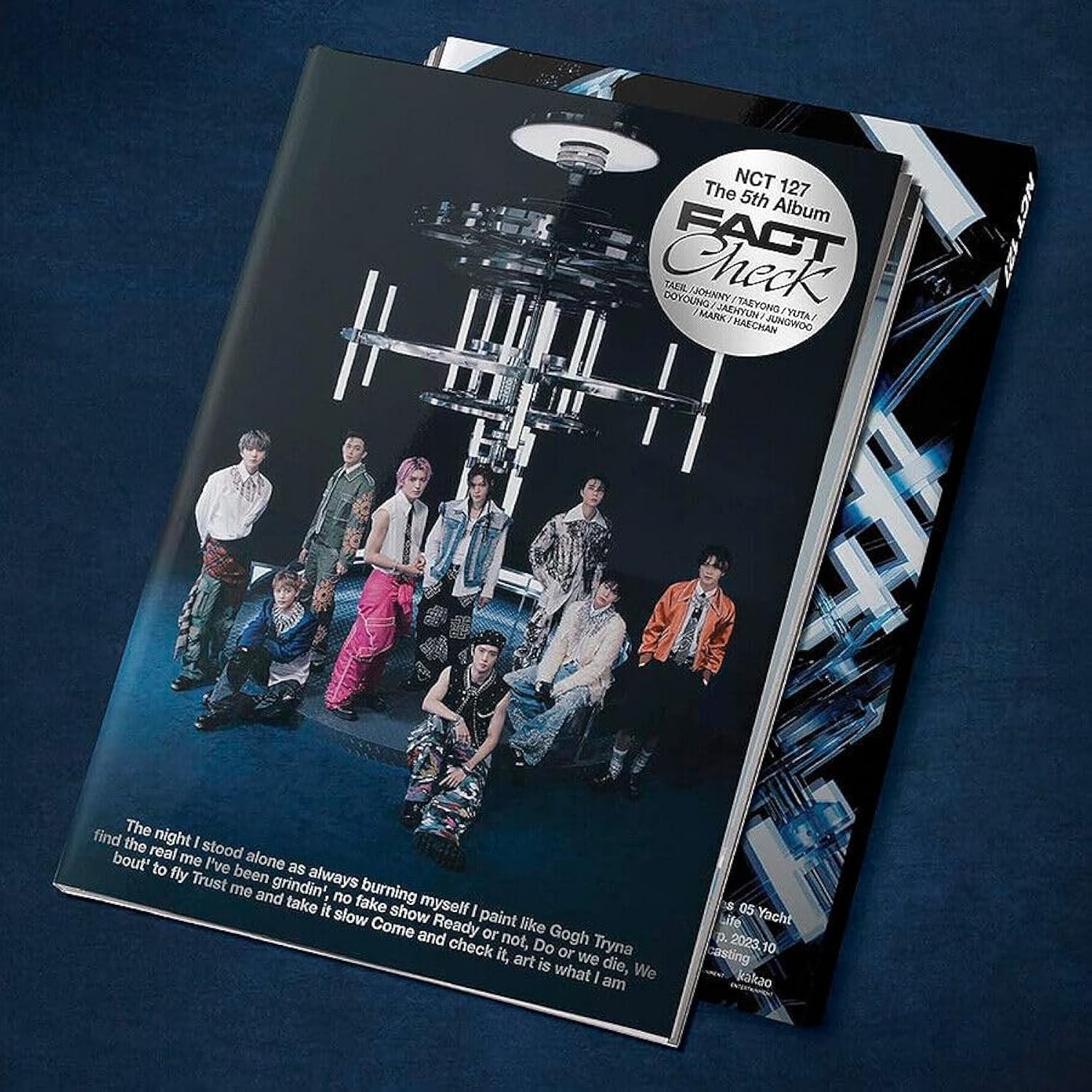 NCT 127 5th Album [Fact Check] (Chandelier Ver.) - Official K-Pop Album