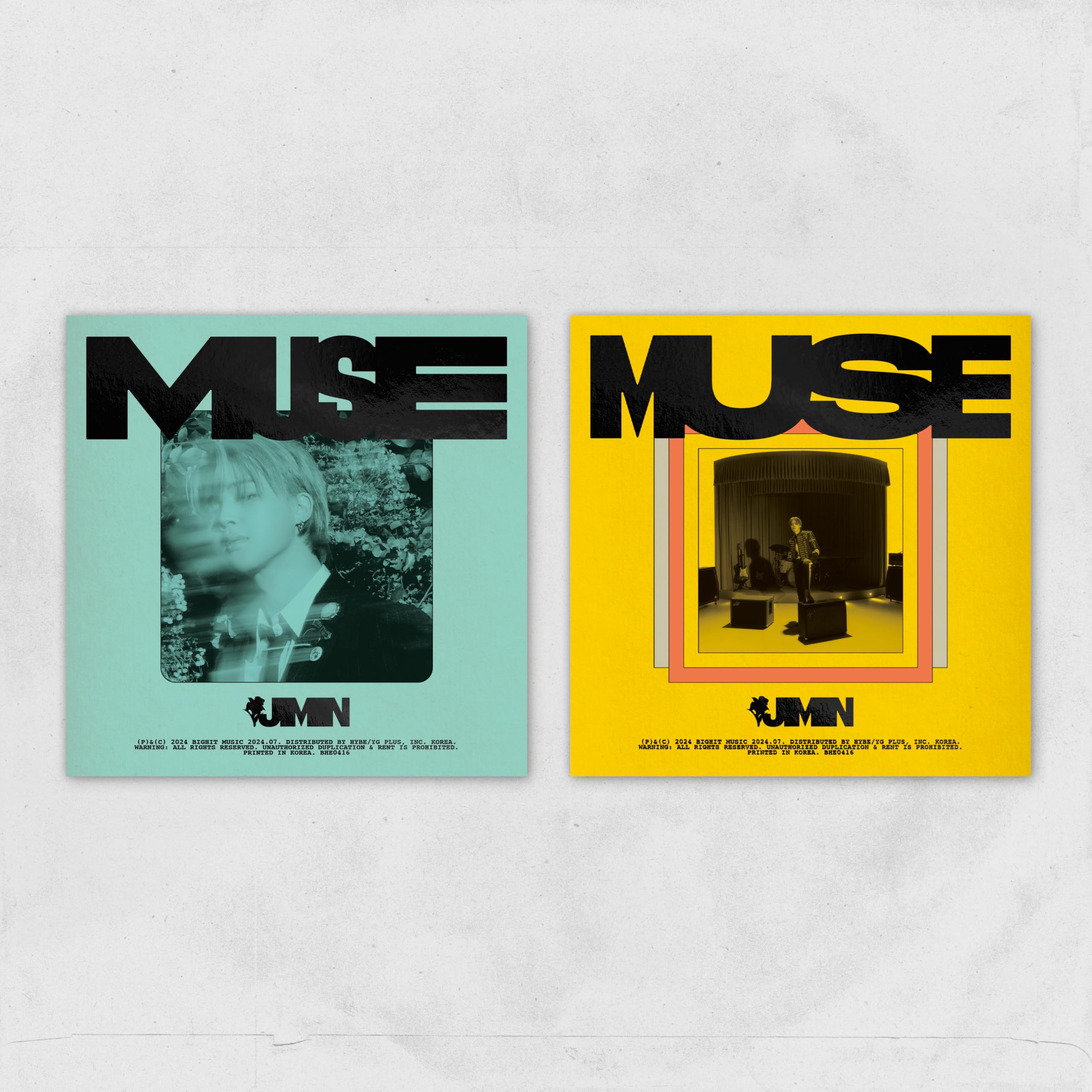 BTS JIMIN 2nd Solo Album [MUSE] Photobook Random Version