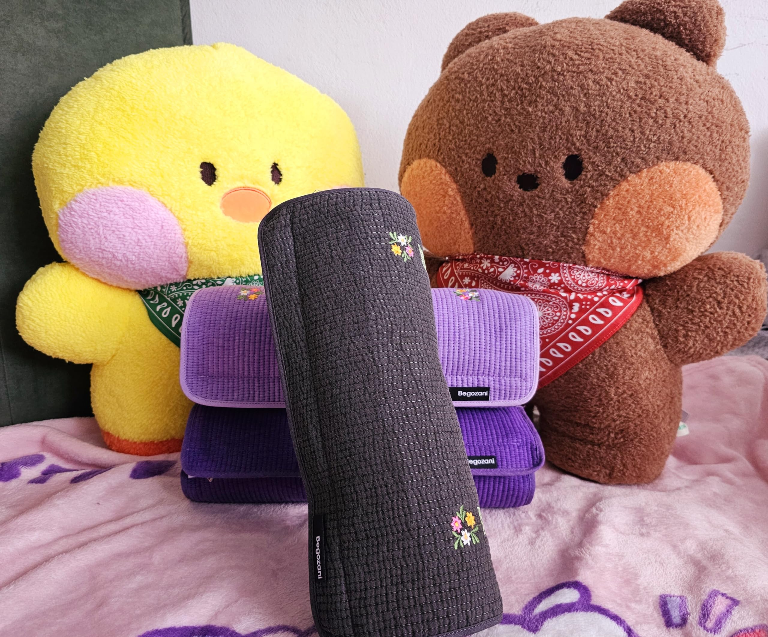 Kpop Jungkook's Favorite Item- Weverse Live Nap Pillow, ArmyPurple2-Small