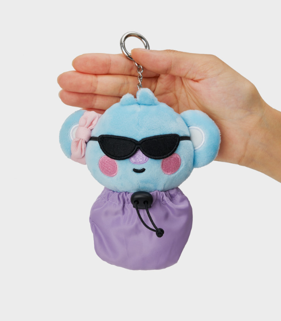 BT21 Travel Edition Plush Keyring - KOYA, TATA, MANG, CHIMMY
