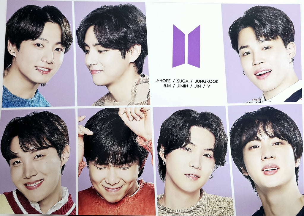 BTS Super High Quality 12 Posters + 1 Sticker Sheet – K-pop Fan Gift Set