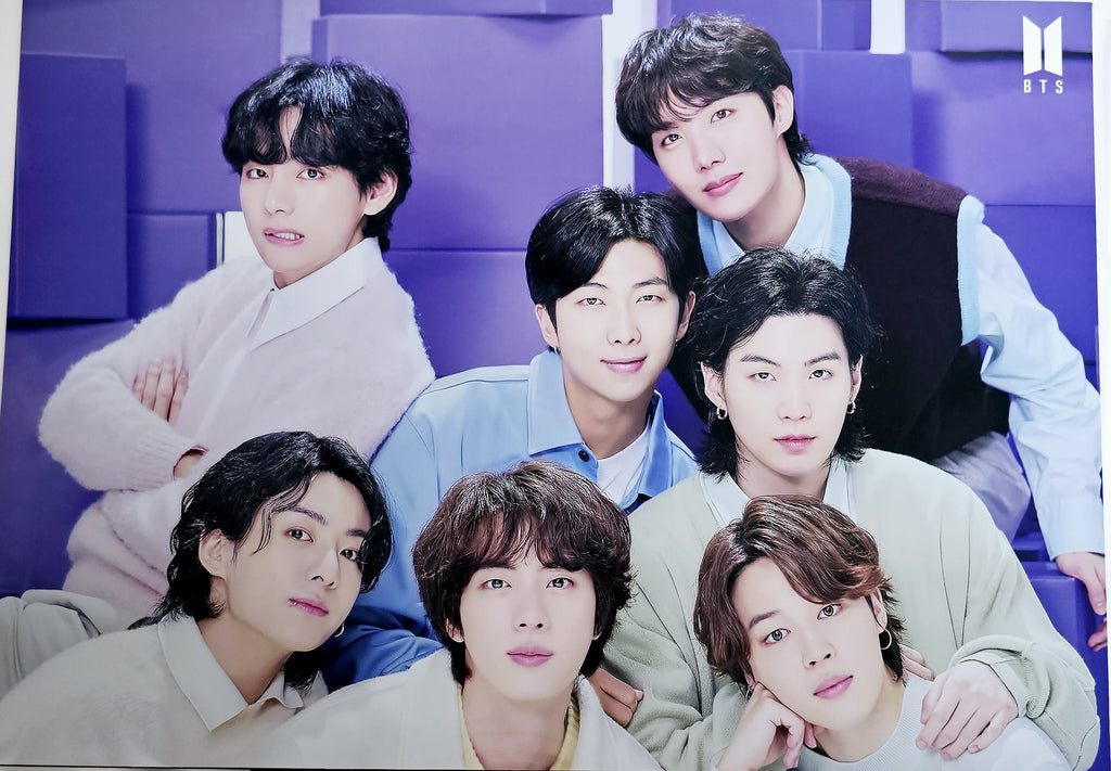 BTS Super High Quality 12 Posters + 1 Sticker Sheet – K-pop Fan Gift Set