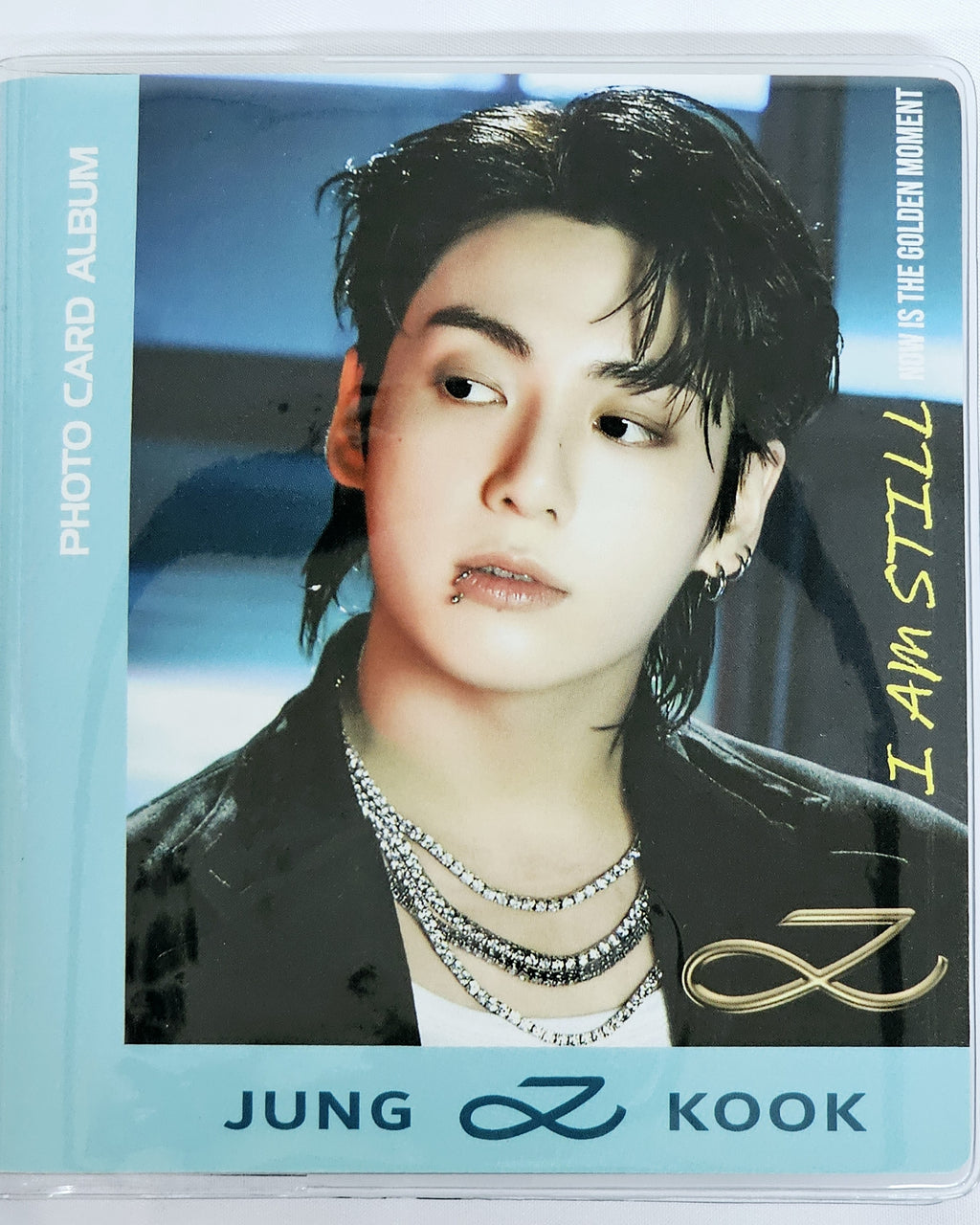 Jungkook Photocard Album for K-Pop Fans – 64 Slots + 10 Jungkook Bonus Cards