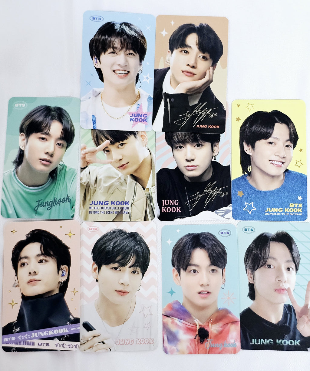 Jungkook Photocard Album for K-Pop Fans – 64 Slots + 10 Jungkook Bonus Cards