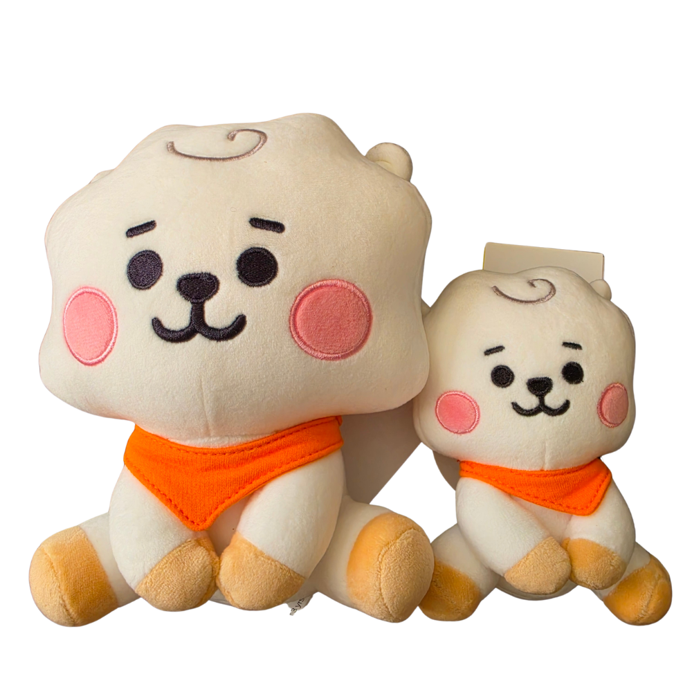 BT21 Medium and Small Plush Set + Photocard Freebies