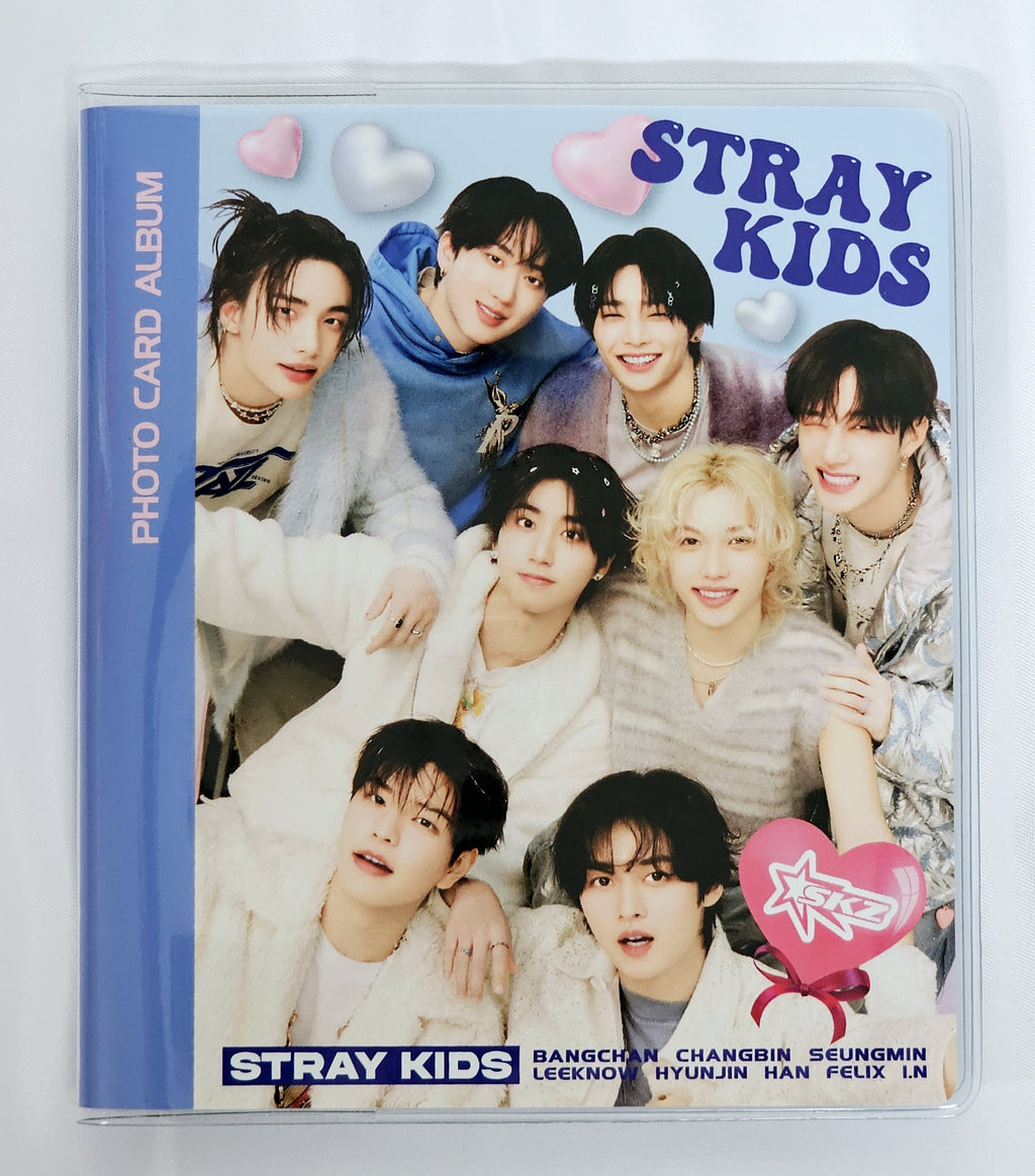 Stray Kids Photocard Album – 64 Pockets + 10 Bonus STAY Cards