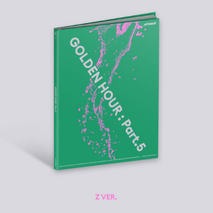 ATEEZ GOLDEN HOUR Part.5 tracklist and booklet – official Stan N37 authentic K-pop merchandise