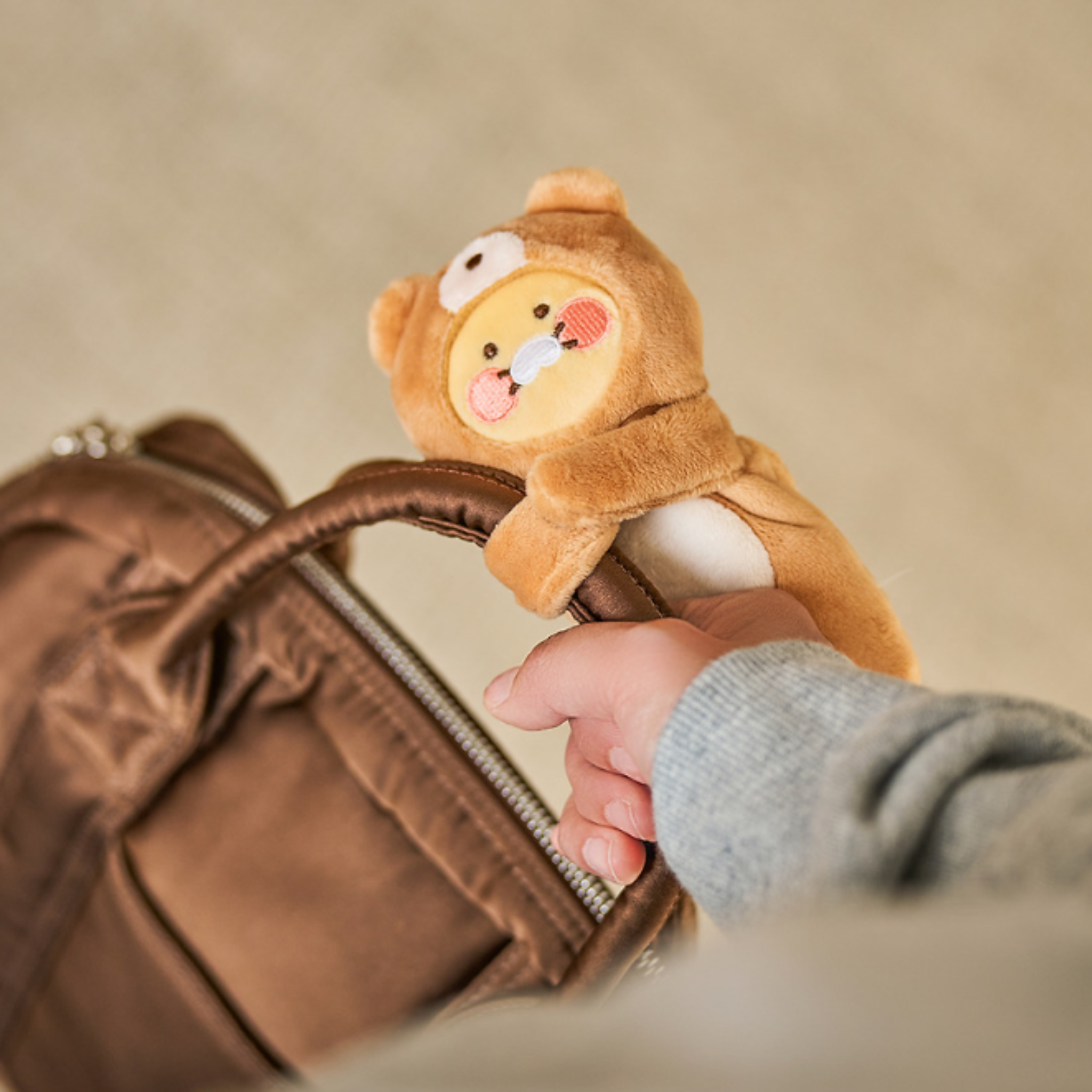Kakao Friends Hug AirPods Plush Pouch Case
