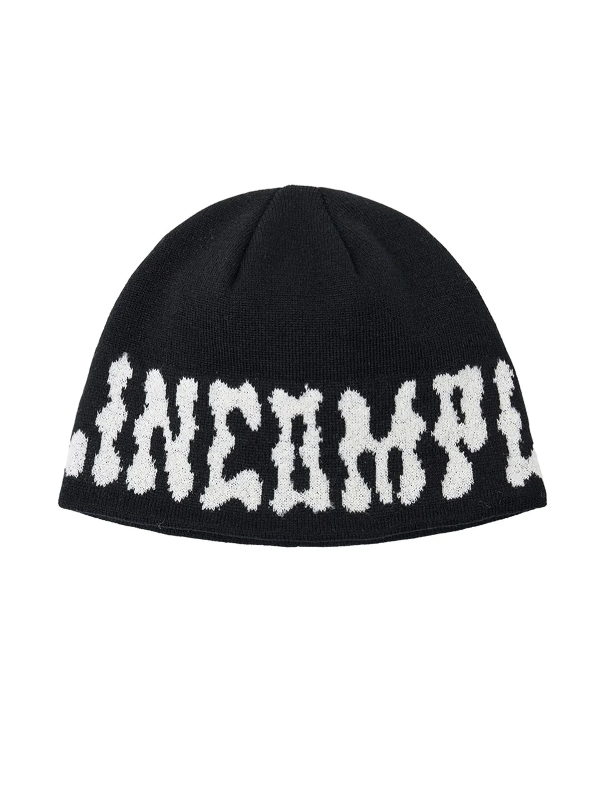 ALLINCOMPLETE PomPom Logo Jacquard Beanie – Worn by BTS V