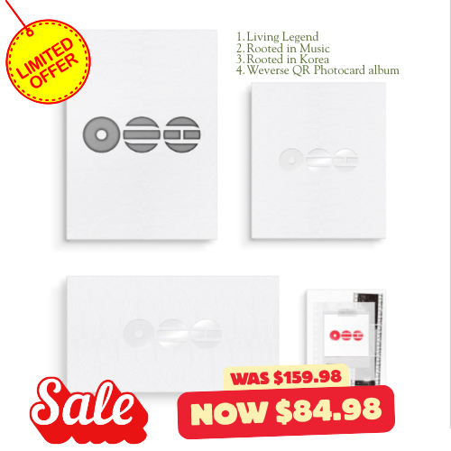 4 Ver Set: 2 Standard+Legend+WeverseAlbums) BTS ARIRANG 5th Album