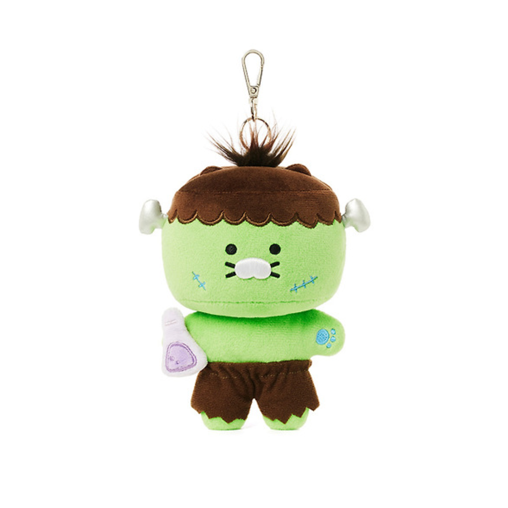 Kakao Friends Choonsik Meow Edition Frankenchoonstein Keyring Plush