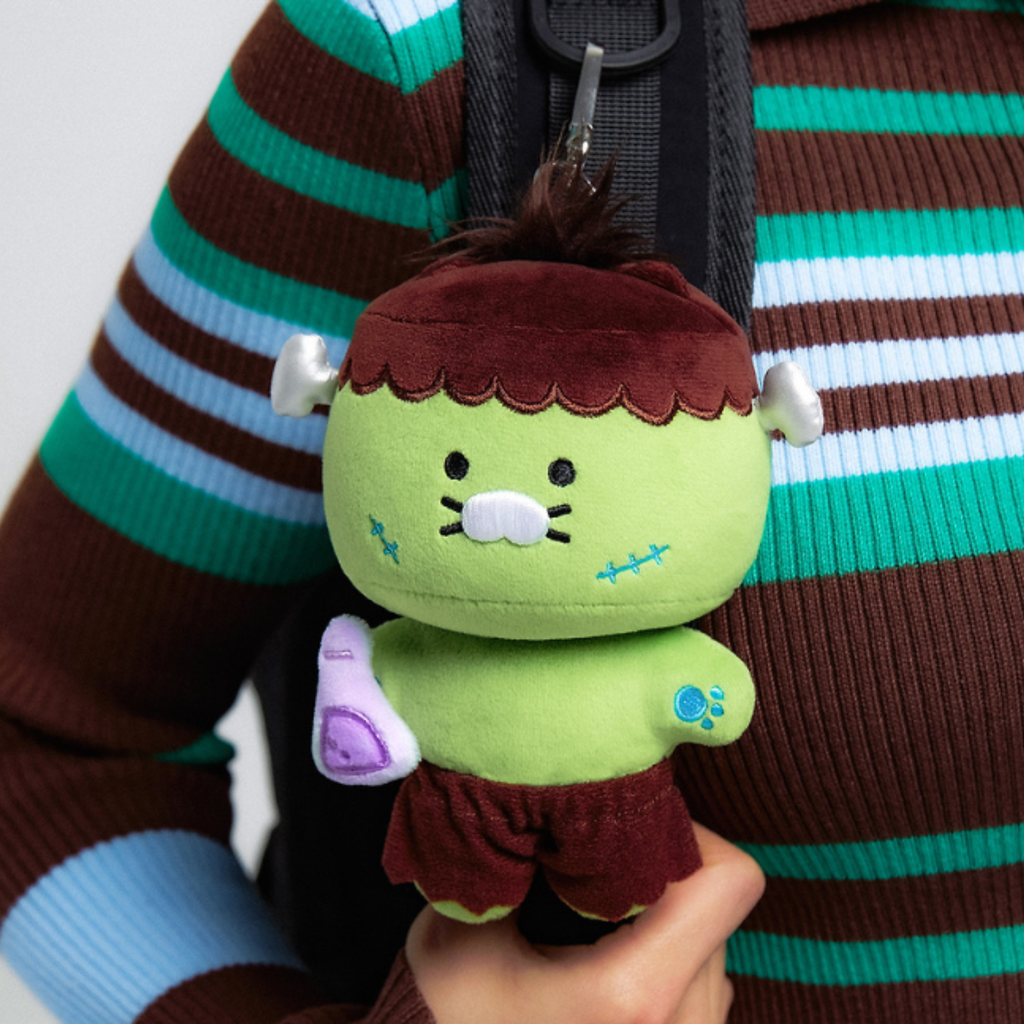 Kakao Friends Choonsik Meow Edition Frankenchoonstein Keyring Plush