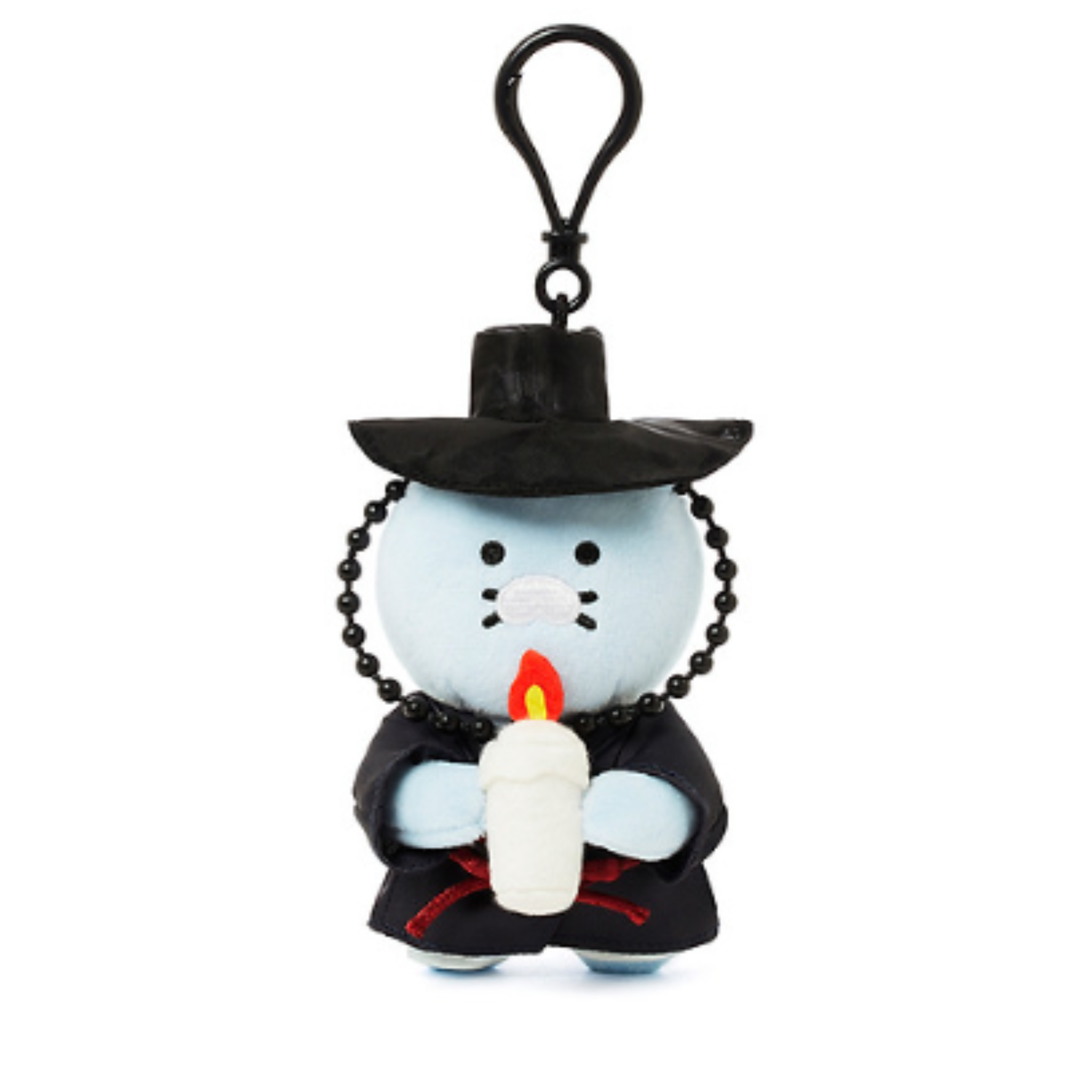 Kakao Friends Choonsik Meow Edition Grim Reaper Keyring Plush
