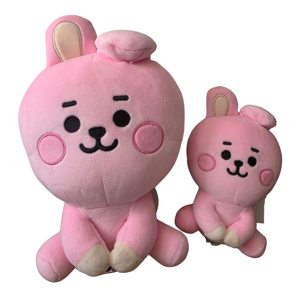 BT21 Medium and Small Plush Set + Photocard Freebies