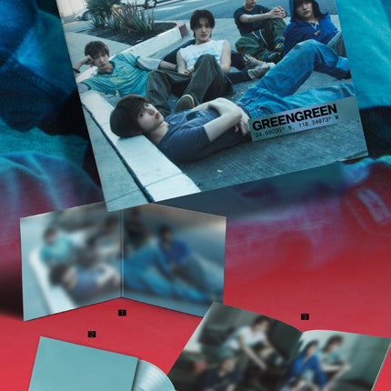 CORTIS GREENGREEN_playextended Vinyl STREET ver. packshot