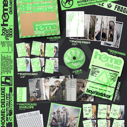 BOYNEXTDOOR HOME: DELUXE (HAZE / OVERDRIVE / SPARK Ver.) | BOYNEXTDOOR 1st Studio Album Repackage