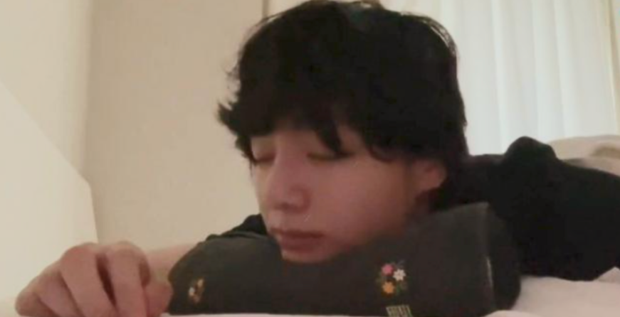 JK's Favorite Item -  Korean Buckwheat & Hinoki Cervical Pillow  - Localized 17inch + Mystery JK Poster (A3 Size)