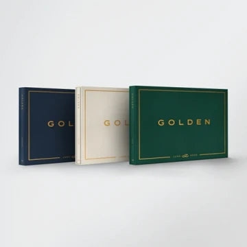 Jungkook GOLDEN 3 Version Set | BTS Jungkook 1st Solo Album