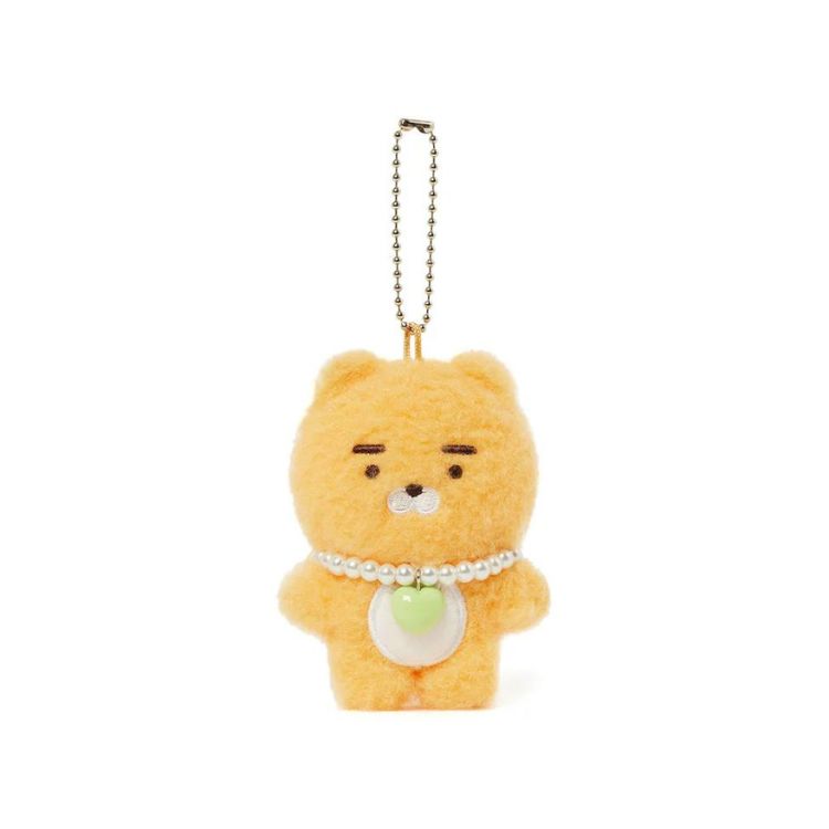 Kakao Friends - Flat Boucle Necklace Keychain Doll