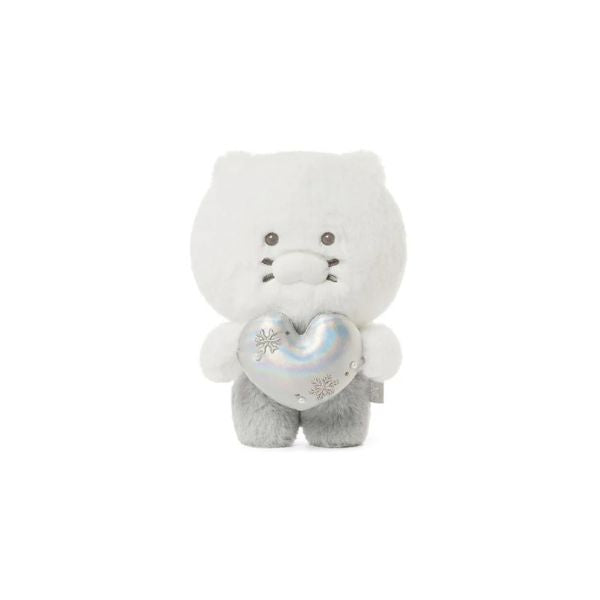 Kakao Friends - White Silver Snowflake Heart Doll [Choonsik]