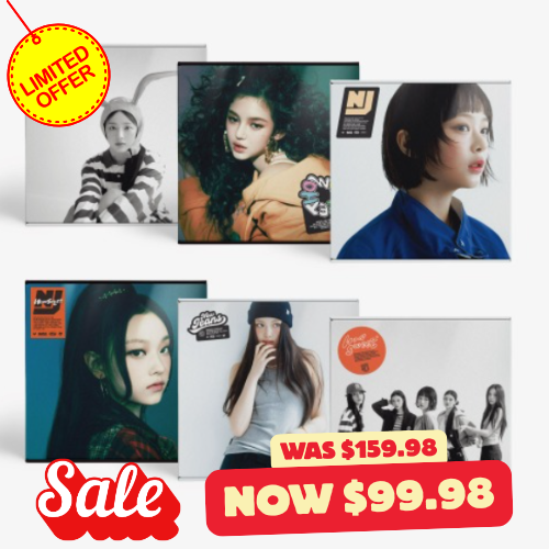 Newjeans - How Sweet Standard Album 6 version SET
