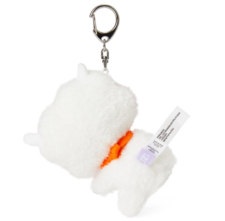BT21 RJ Official Merchandise Baby RJ Plush Gift Set – Christmas Ornament + Keychain + JIN Photocard Included